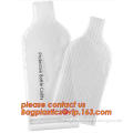 Bottle Protective Zip sealed liquor bubble bags bottle protector Travelling liquor bubble sleeves air wine bubble bags